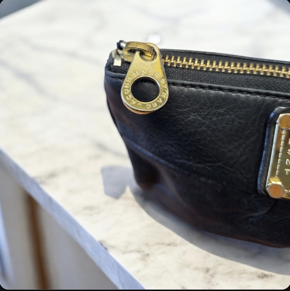 Marc By Marc Jacobs Black Leather Workwear Clutch - Picture 5 of 15